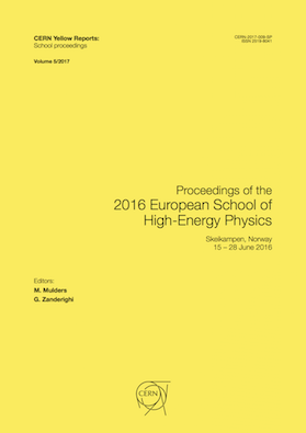 					View Vol. 5 (2017): Proceedings of the 2016 European School of High-Energy Physics
				