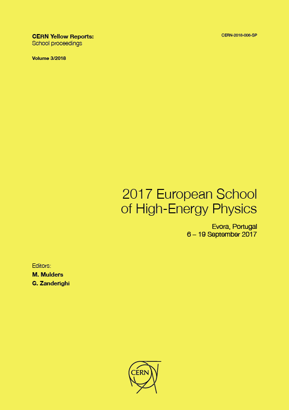 					View Vol. 3 (2018): Proceedings of the 2017 European School of High-Energy Physics
				