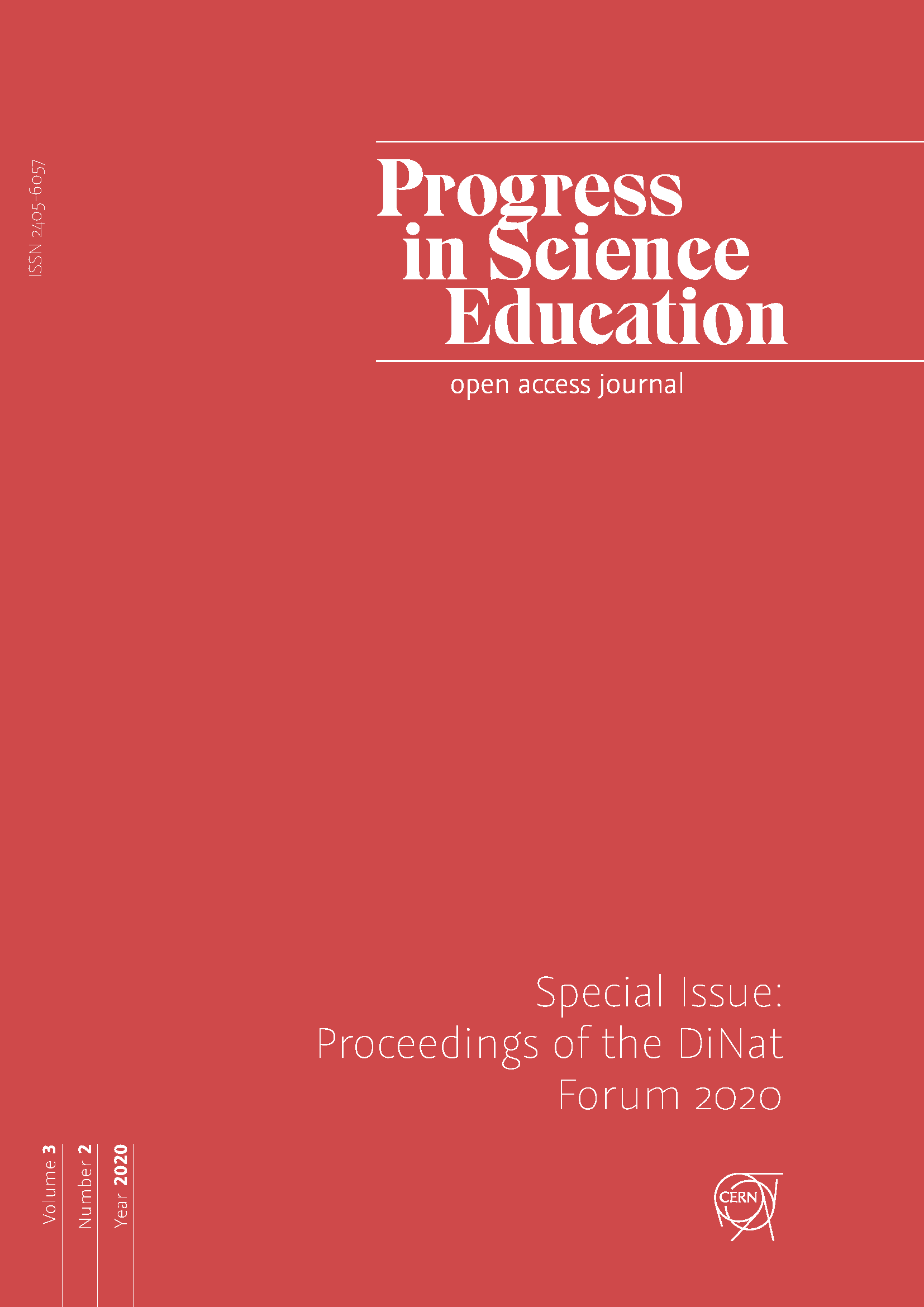 					View Vol. 3 No. 2 (2020): Special Issue: Proceedings of the DiNat Forum 2020
				